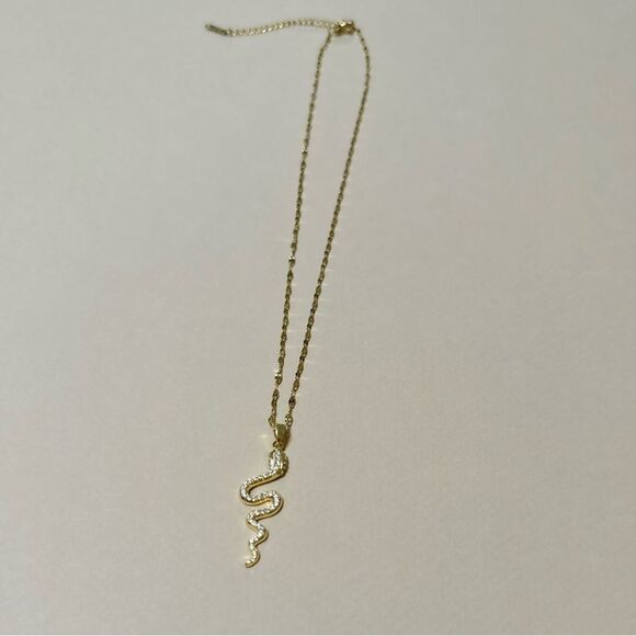 Snake necklace N719 - Picture 3 of 4